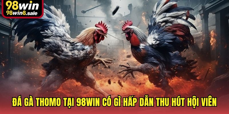 Đá gà Thomo tại 98win có gì hấp dẫn thu hút hội viên