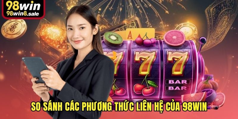 So sánh các phương thức liên hệ của 98win